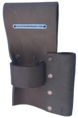LEATHER TOOL HOLDER - HAMMER AND WRENCH HOLDER