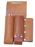 LEATHER TOOL HOLDER - LEVEL PLIERS AND WRENCH HOLDER